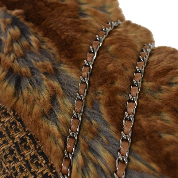 Authenticity Guarantee CHANEL CC Logo 2Way Chain Shoulder Clutch Bag - Picture 16 of 16